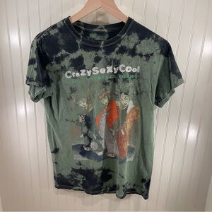 TLC Green Tie-Dye Graphic Tee